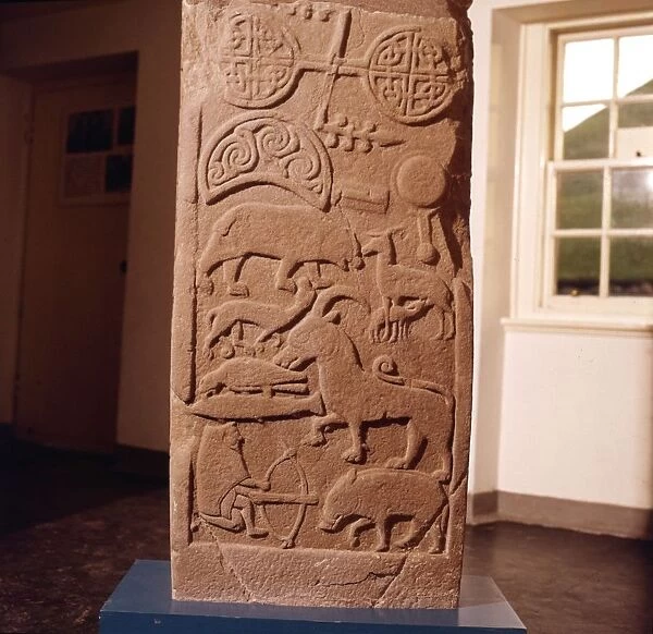 The Drosten Stone, Pictish Cross-Slab from St. Vigeans, c850