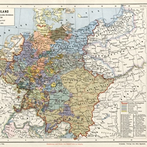 Map / Europe / Germany 1789