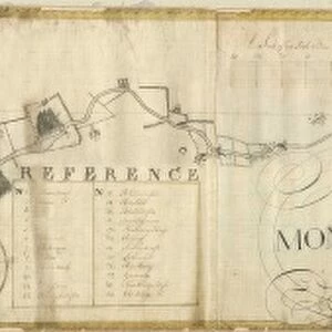 A Map of the Monkland Canal Drawn by Hugh Pate