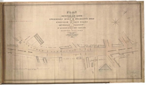 plan boundary line inchbelly road stirlings road junction said roads townhead glasgow opposite st